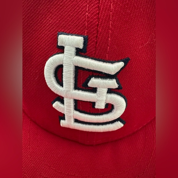 59 FIFTY New Era St Louis Cardinals RED Baseball Cap ONFIELD for MLB size 6 7/8 - Picture 2 of 13